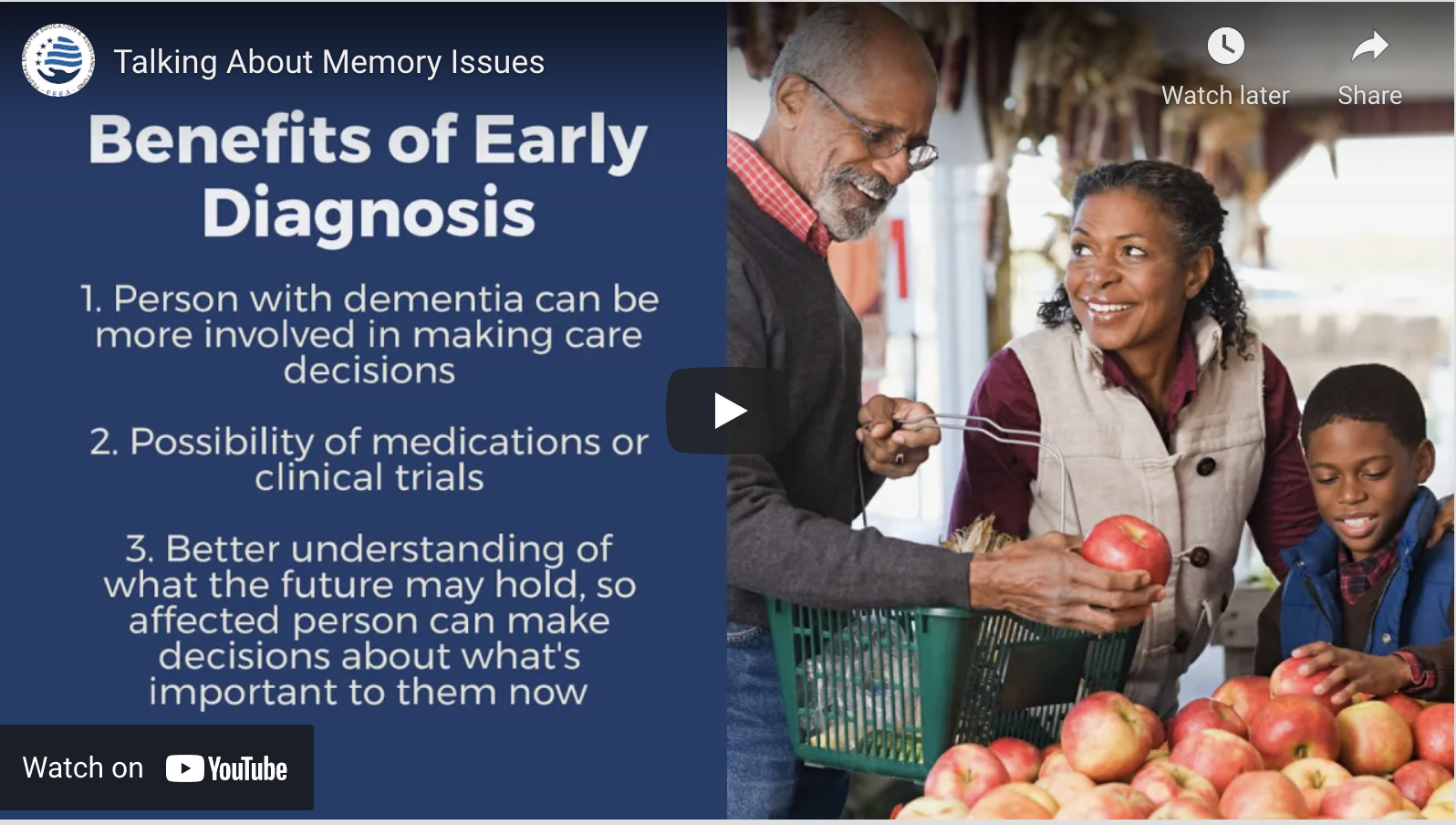 Featured Image for post: How to Talk to a Loved One about Memory Issues Video