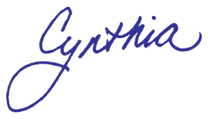 Cynthia signature