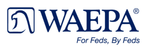 WAEPA logo "For Feds, By Feds"