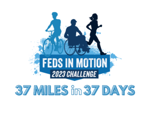 37 Miles in 37 Days with the Feds in Motion logo