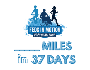 (Blank) Miles in 37 Days with the Feds in Motion logo