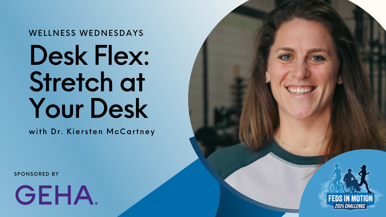Featured Image for post: Wellness Wednesday - Desk Flex: Stretch at Your Desk
